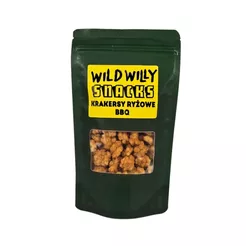 WILD WILLY Krakersy ryżowe BBQ 60 g