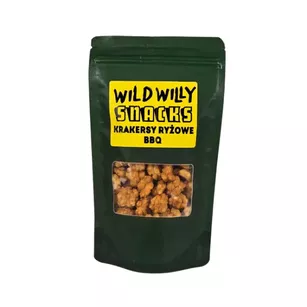 WILD WILLY Krakersy ryżowe BBQ 60 g
