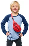 DEUTER Junior Belt - Dziecięca nerka / saszetka biodrowa - Cherry - 5