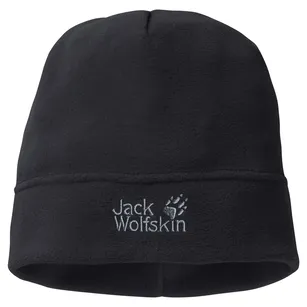 JACK WOLFSKIN Real Stuff Cap black - czapka polarowa