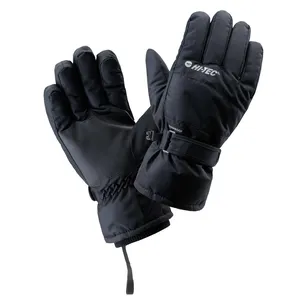 HI-TEC Jorg - black - Męskie rękawice narciarskie