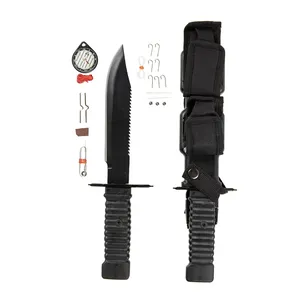 MIL-TEC Special Forces Survival Knife - Duży nóż taktyczny + zestaw surviwalowy