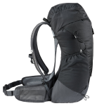 DEUTER AC Lite 30 - black - graphite - plecak turystyczny z siatką dystansową