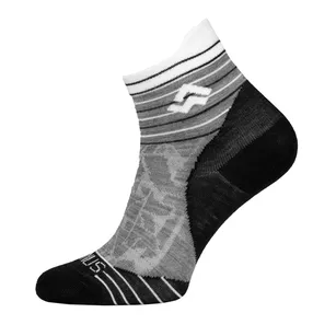 ALPINUS Skarpety z wełną merino - Kuldiga Low - czarne