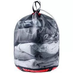 DEUTER Mesh Sack 5 - cherry/black - pokrowiec z siatki na odzież