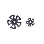 ALPINUS Kije trekkingowe Monte Rosa - granatowo-złote - 5