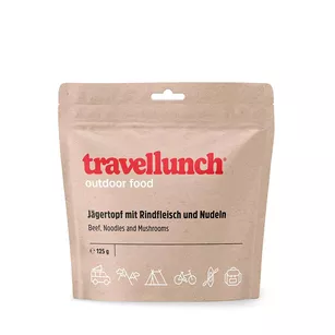 TRAVELLUNCH Wołowina z makaronem i pieczarkami - 475 g - danie liofilizowane