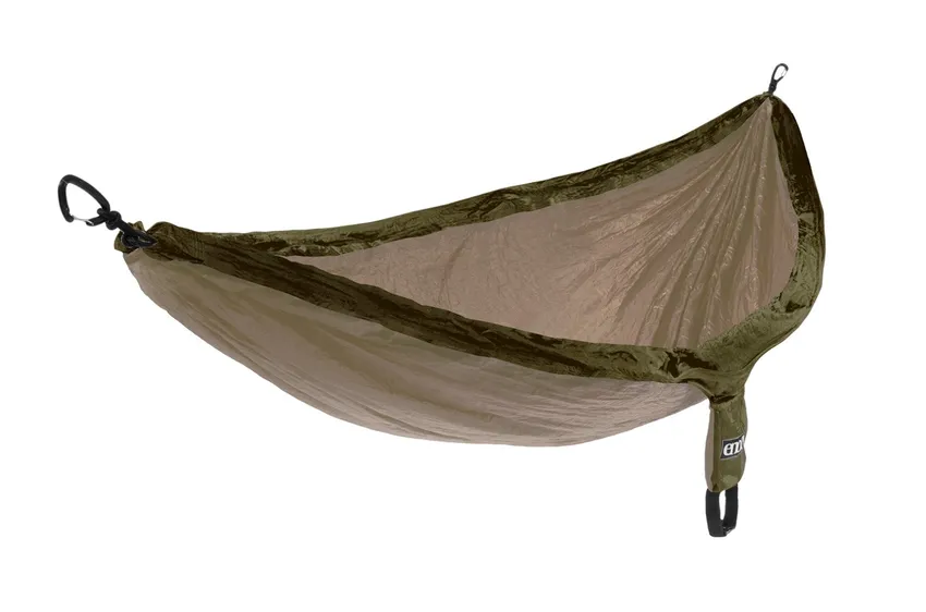 Hamak turystyczny ENO Single Nest - pojedynczy - Khaki/Olive