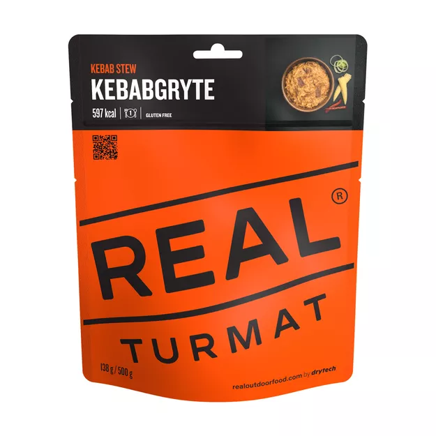 REAL TURMAT Kebab - danie liofilizowane - 500 g