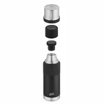 ESBIT Termos Sculptor Vacuum Flask - Termos turystyczny 1000 ml - Black with Sleeve - 2