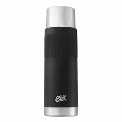 ESBIT Termos Sculptor Vacuum Flask - Termos turystyczny 1000 ml - Black with Sleeve