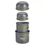 NILS NC1767 - 1000 ml - menażka z anodyzowanego aluminium - 2
