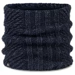BUFF Bandana Knitted & Fleece Neckwarmer Akna - ciepły komin - Night Blue