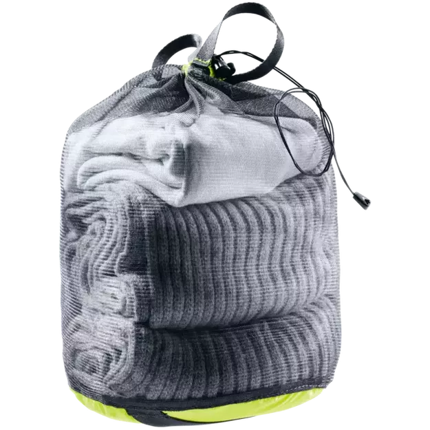 DEUTER Mesh Sack 3 - citrus-black - pokrowiec z siatki na odzież