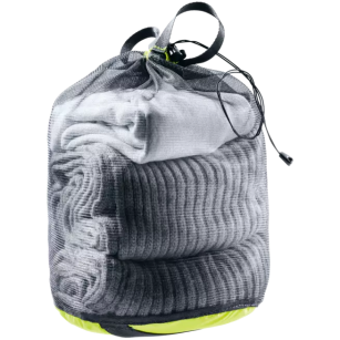 DEUTER Mesh Sack 3 - citrus-black - pokrowiec z siatki na odzież