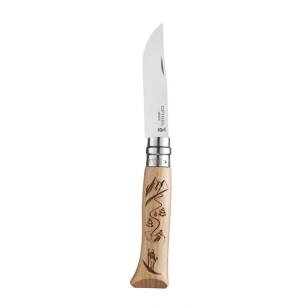 Nóż OPINEL Inox N°08 Skiing - rozkładany ze stali nierdzewnej