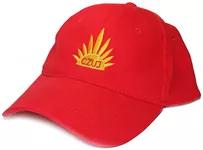 Czerwona czapka z daszkiem Czuj