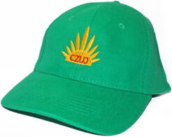 Zielona czapka z daszkiem Czuj