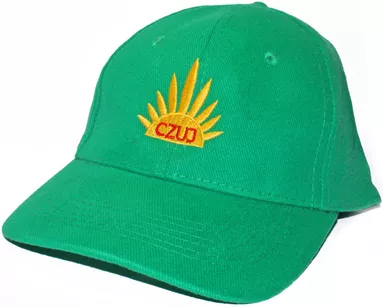 Czapka zuchowa z daszkiem CZUJ - zielona