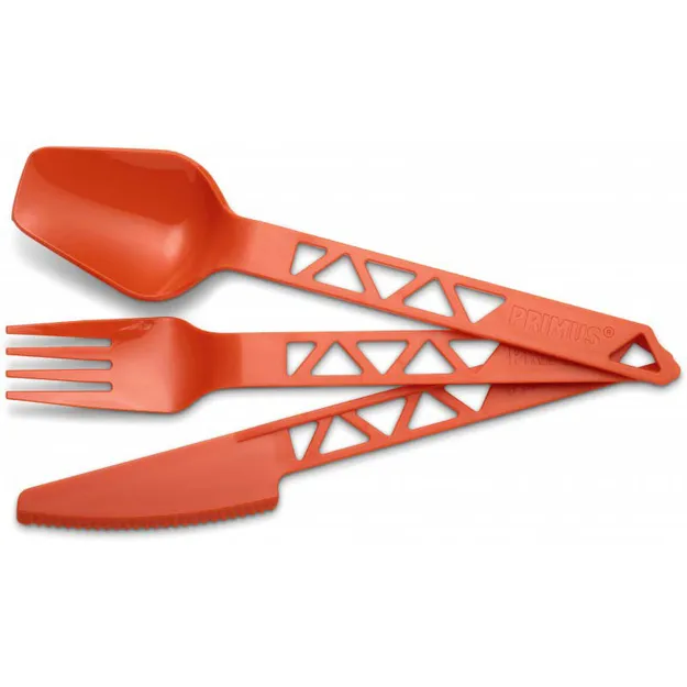 Primus Lightweight TrailCutlery Tangerine - pomarańczowy - niezbędnik