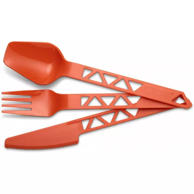 Primus Lightweight TrailCutlery Tangerine - pomarańczowy - niezbędnik