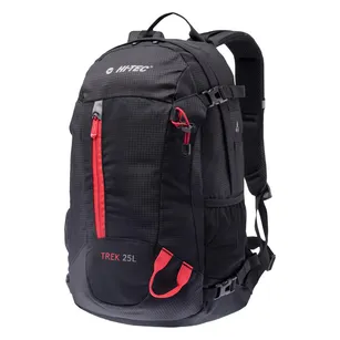 HI-TEC Trek 25 L - plecak miejski / turystyczny - black/red