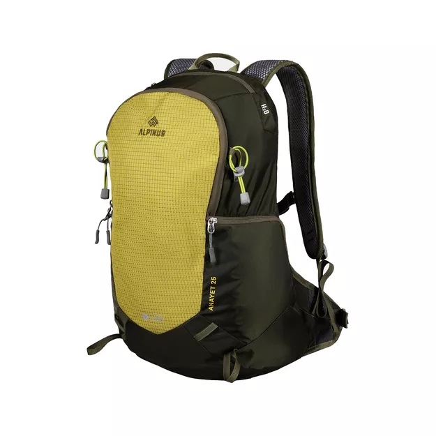 ALPINUS Anayet 25 - czarno-limonkowy - plecak turystyczny