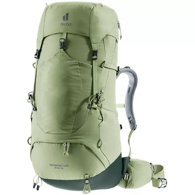 DEUTER Aircontact Lite 45+10 SL - grove-ivy - Damski plecak turystyczny