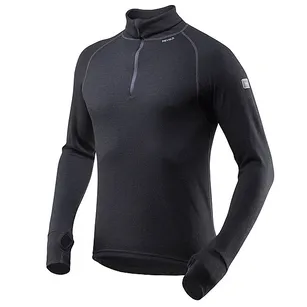 DEVOLD Expedition męski golf Black - gruba bielizna termiczna