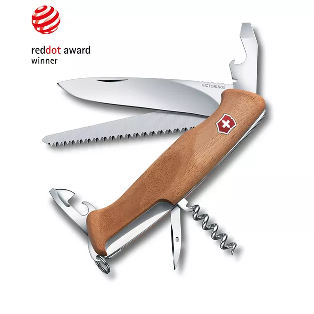 VICTORINOX Scyzoryk 0.9561.63 Ranger Wood - z drewnianą rękojeścią