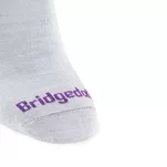 BRIDGEDALE Everyday Ultra Lt Merino E Lady - grey/purple - lekkie skarpety damskie - 5