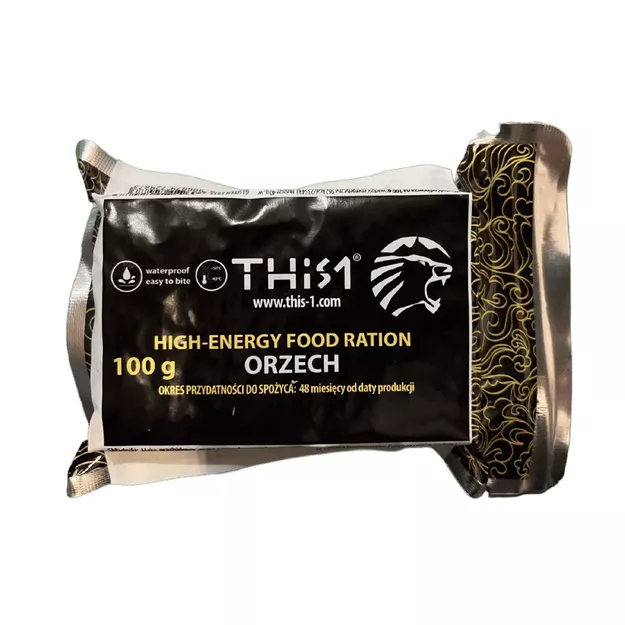 THIS 1 Baton survivalowy 100 g - orzech - 562 kcal