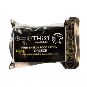 THIS 1 Baton survivalowy 100 g - orzech - 562 kcal