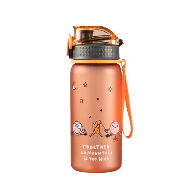 JACK WOLFSKIN Smileyworld Bottle 500 ml - bidon / butelka dla dzieci - Digital Orange