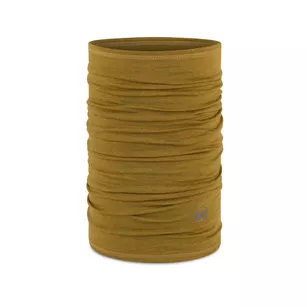 BUFF Lightweight Merino Wool - Olive green - Chusta wełniana / komin