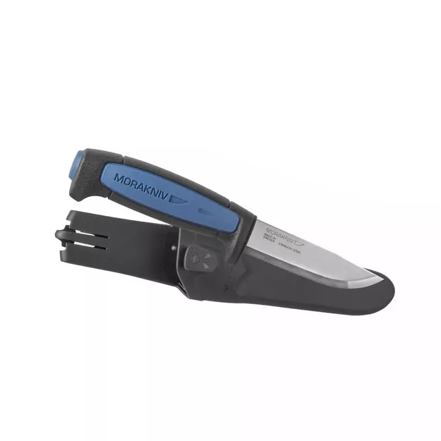 MORA Pro S - Blue/Black - nóż finka harcerska
