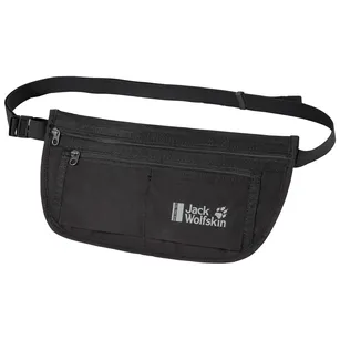 JACK WOLFSKIN Document Belt black RFID - Saszetka na pas pod ubranie