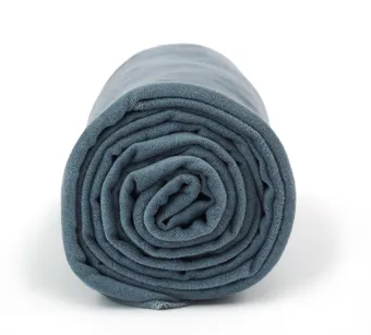 DR BACTY Ręcznik szybkoschnący - rozmiar L 60 x 130 cm - szary ciemny