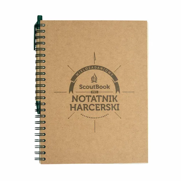 Notatnik harcerski ScoutBook Pro A5 - wielozadaniowy notes harcerza