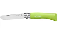Opinel N°07 My First / Junior - Apple Green - rozkładany nóż dla dzieci z zaokrąglonym ostrzem
