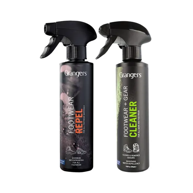 GRANGER'S Footwear Repel + Gear Clean - Impregnat do butów + Płyn do czyszczenia odzieży i sprzętu