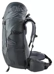 DEUTER Aircontact Lite 50+10 graphite-black - Lekki plecak trekkingowy