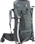 DEUTER Aircontact Lite 50+10 graphite-black - Lekki plecak trekkingowy