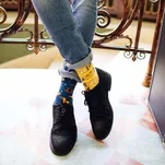 MANY MORNINGS - Music Notes - bawełniane kolorowe skarpetki - dla muzyków - 2