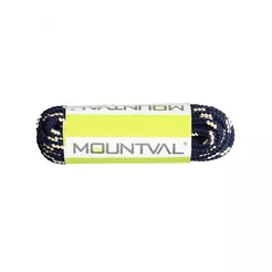 MOUNTVAL Sznurowadła sznurówki do butów turystycznych 90 cm - granatowo-beżowe