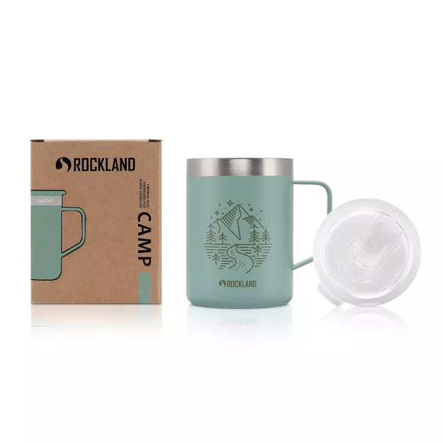 ROCKLAND Kubek termiczny Camp Mug - Green - 350 ml