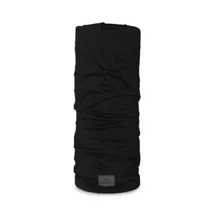 FJORD NANSEN Headgear Light Merinoull - chusta wielofunkcyjna z wełny merino - Black