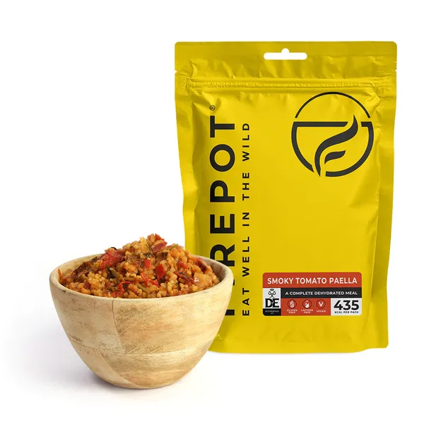 FIREPOT Paella z wędzonymi pomidorami 135g - żywność liofilizowana