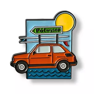 Pin metalowy - Półwysep Maluchem - PINSTORY