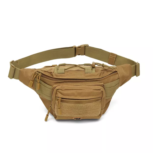 NILS Camp XL - nerka taktyczna / saszetka biodrowa - brązowa